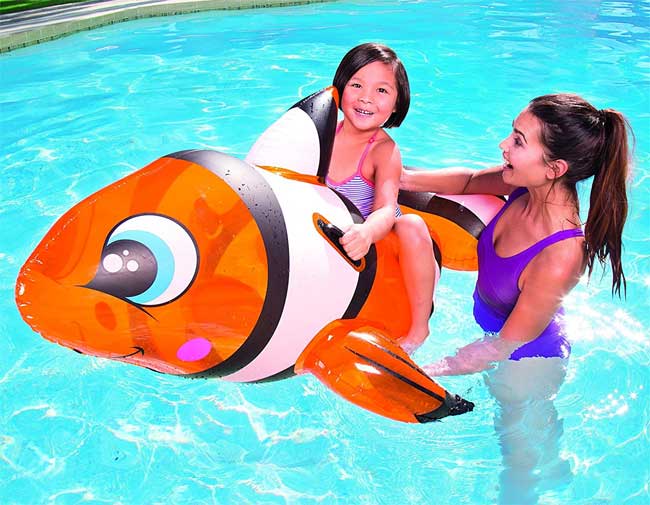 Igračka na naduvavanje za igru u vodi Riba klovn SSA 045 - dodatni pogled