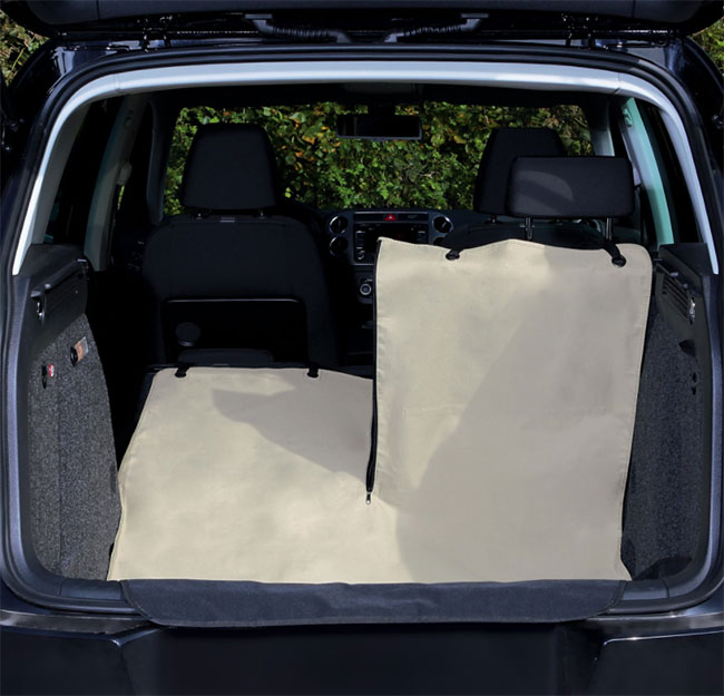 Zaštita za gepek prilikom vožnje pasa - pokrivač sa zipom - Trixie 13238 - dodatni pogled