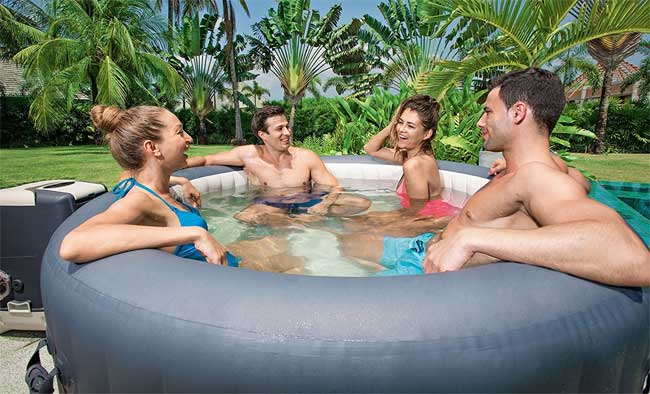 Hidromasažni Jacuzzi sa grejačem Bestway Lay-Z-Spa Palm Springs HMC 012 - dodatni pogled