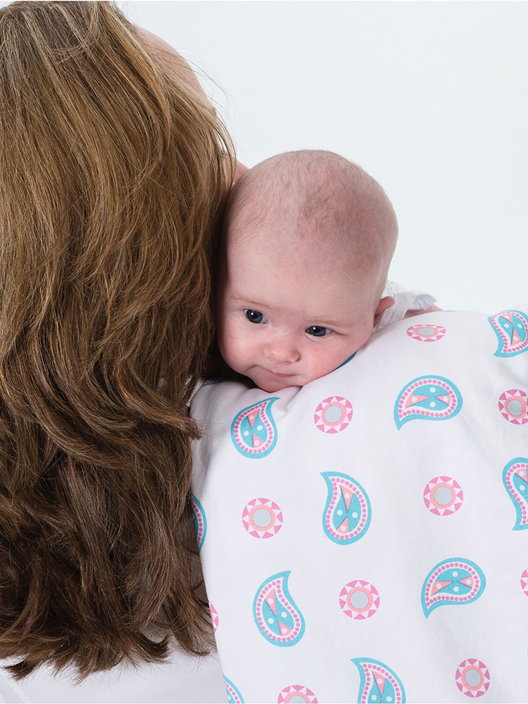 Višenamenske Bambus pelene set od 3 komada - plave - dodatni pogled