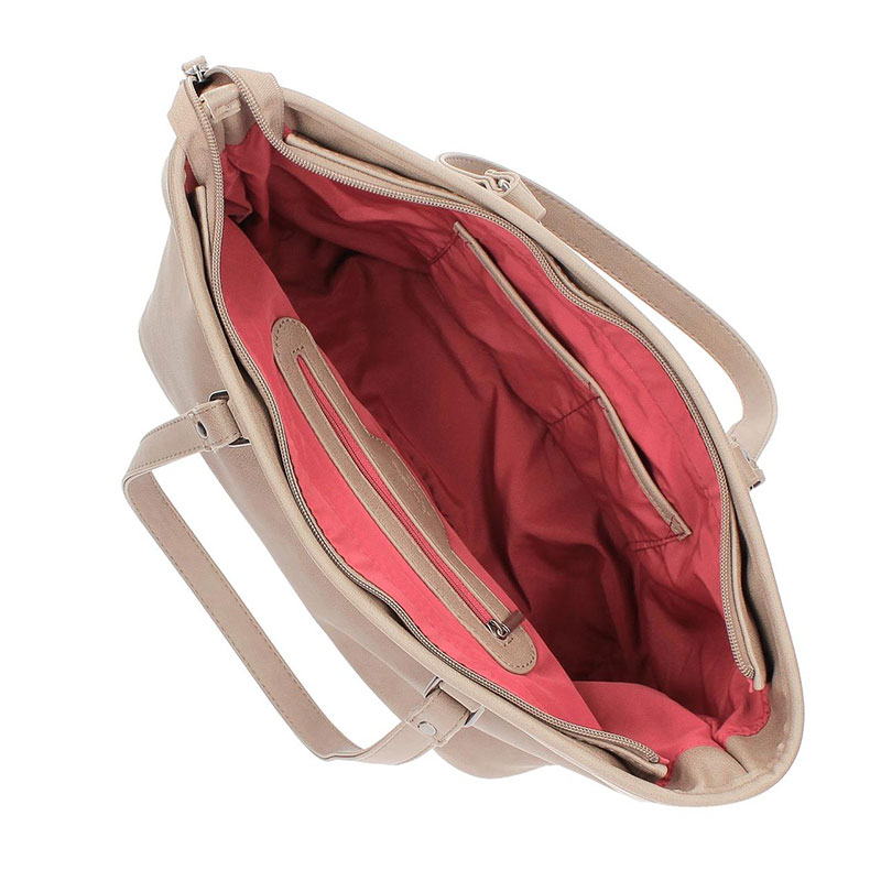 Pepe Jeans Ženska tašna Croc Beige 70275 - dodatni pogled