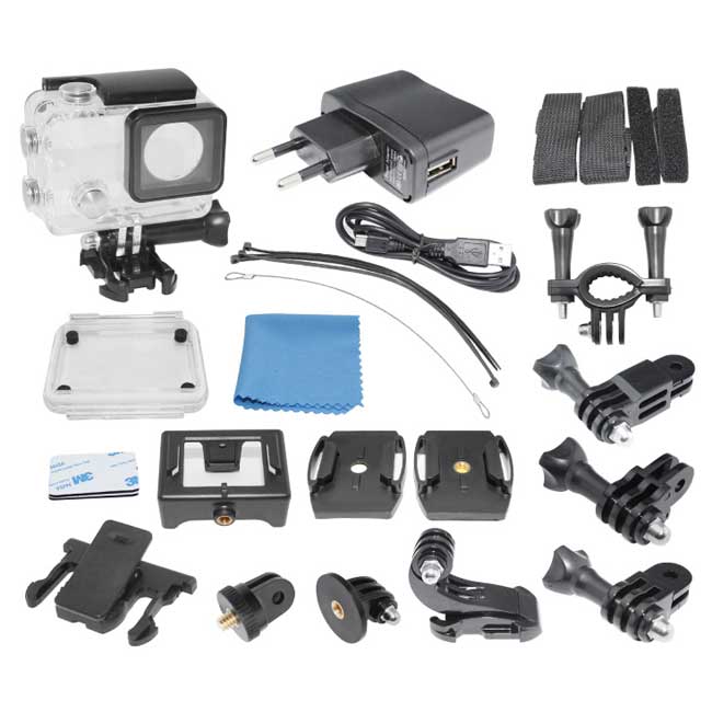 Akciona kamera sa vodootpornim kućištem 4K SCM-X2Q - dodatni pogled