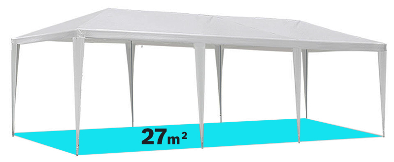 Paviljon 9x3x2.6 m - dodatni pogled