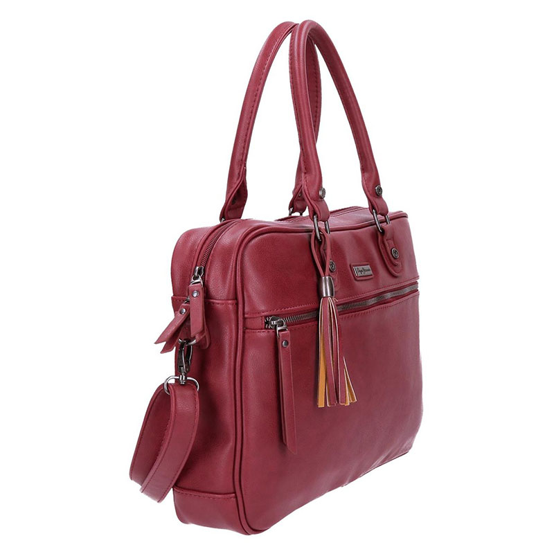 Torba za laptop Pepe Jeans Croc Red 70260 - dodatni pogled