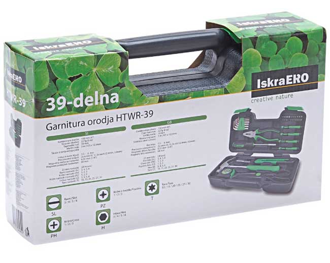 Set alata u koferu Iskra ERO 39 komada HTWR-39 - dodatni pogled