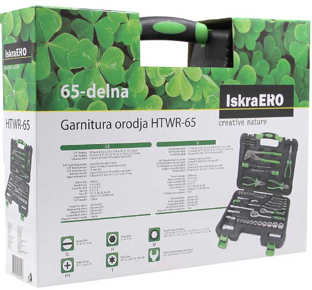 Set alata u koferu Iskra ERO 65 komada HTWR-65 - dodatni pogled