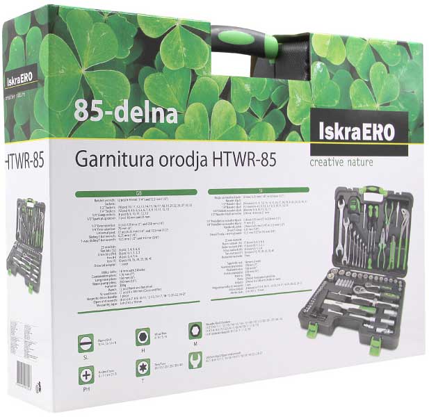 Set alata u koferu Iskra ERO 85 komada HTWR-85 - dodatni pogled