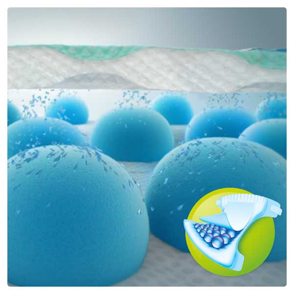 Pelene Pampers Active MB3 Midi 5-9kg 152 kom. - dodatni pogled