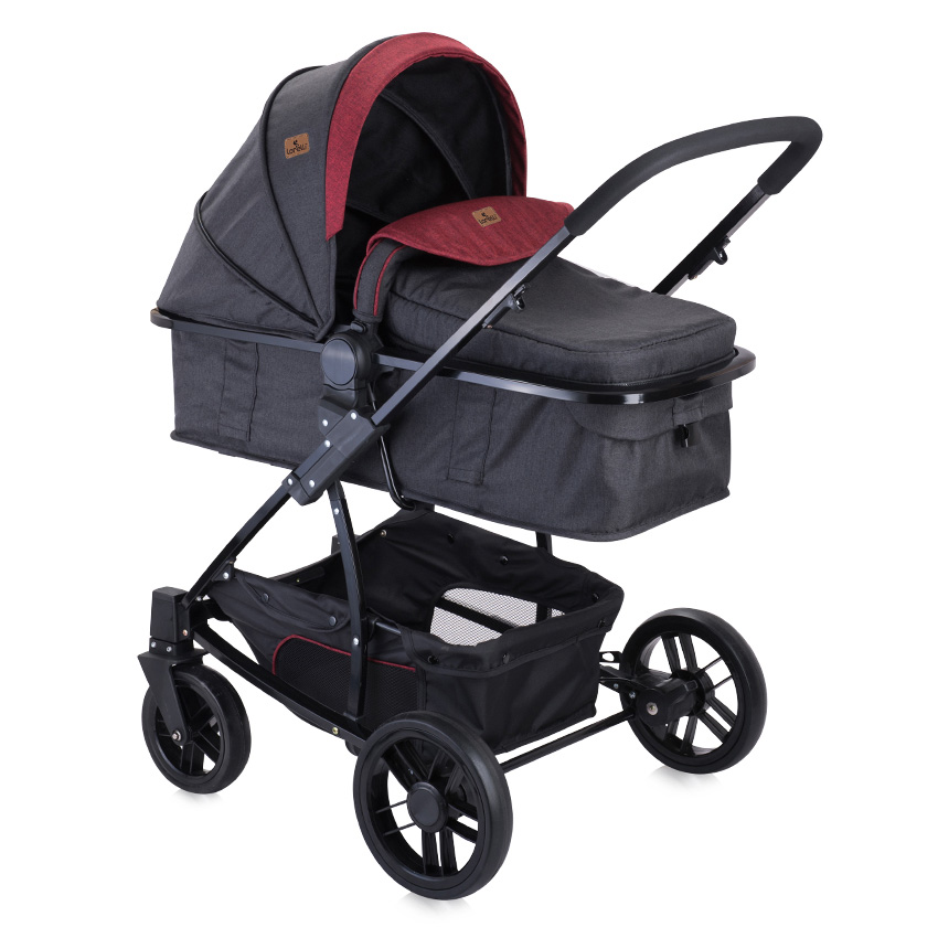 Lorelli Kolica za bebe S500 Set Black and Red - dodatni pogled