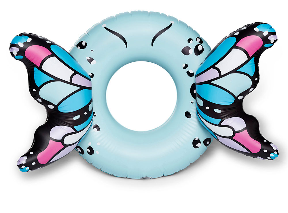 Guma za plivanje plavi leptir  - dodatni pogled
