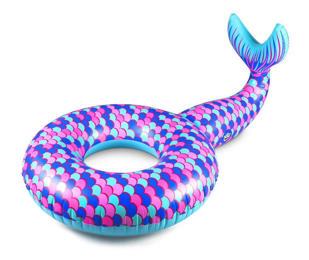 Guma za plivanje sirena - dodatni pogled