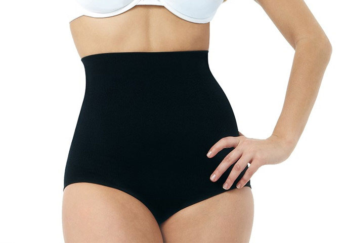 Belvia šorc-steznik za oblikovanje tela crni M - dodatni pogled