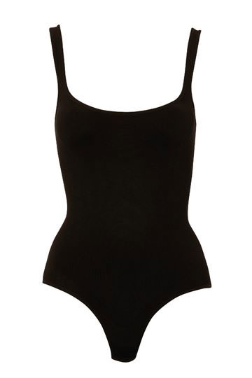 Belvia šorc-steznik sa bretelama za oblikovanje tela crna M - dodatni pogled