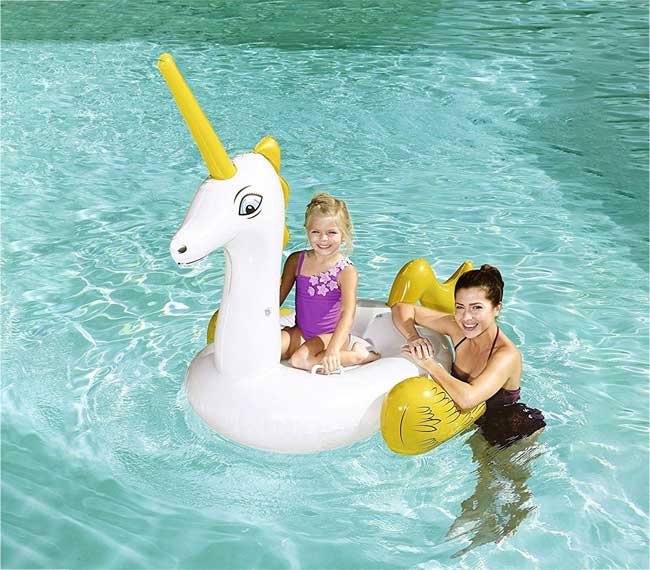 Bestway Igračka na naduvavanje za igru u vodi Jednorog 165x145 41114 - dodatni pogled