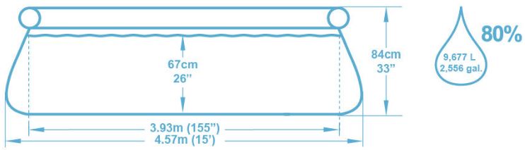 Bestway 57313 Bazen Fast Set 457x84cm Sa filterskom pumpom - dodatni pogled