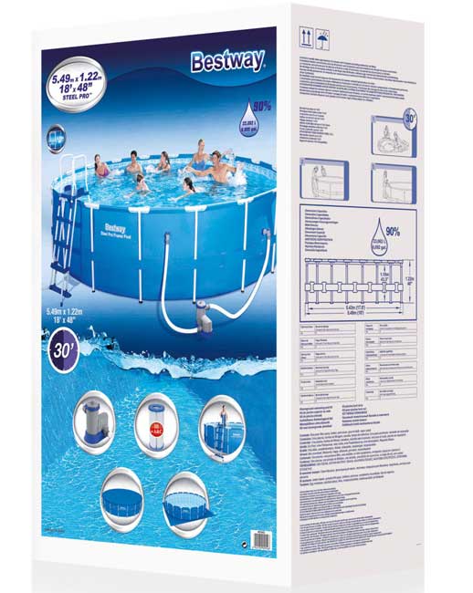 Bestway 56462 Bazen sa čeličnim ramom i kompletnom opremom 549x122 - dodatni pogled