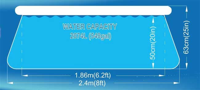 Jilong Bazen sa filterskom pumpom 240x63 10201EU - dodatni pogled