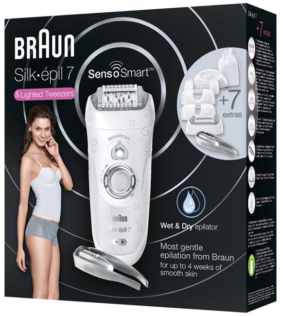 Braun Epilator SES 7-870 SensoSmart Wet and Dry 504741 - dodatni pogled