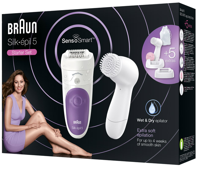 Braun Epilator SES 5-870 SensoSmart Wet and Dry 504739 - dodatni pogled