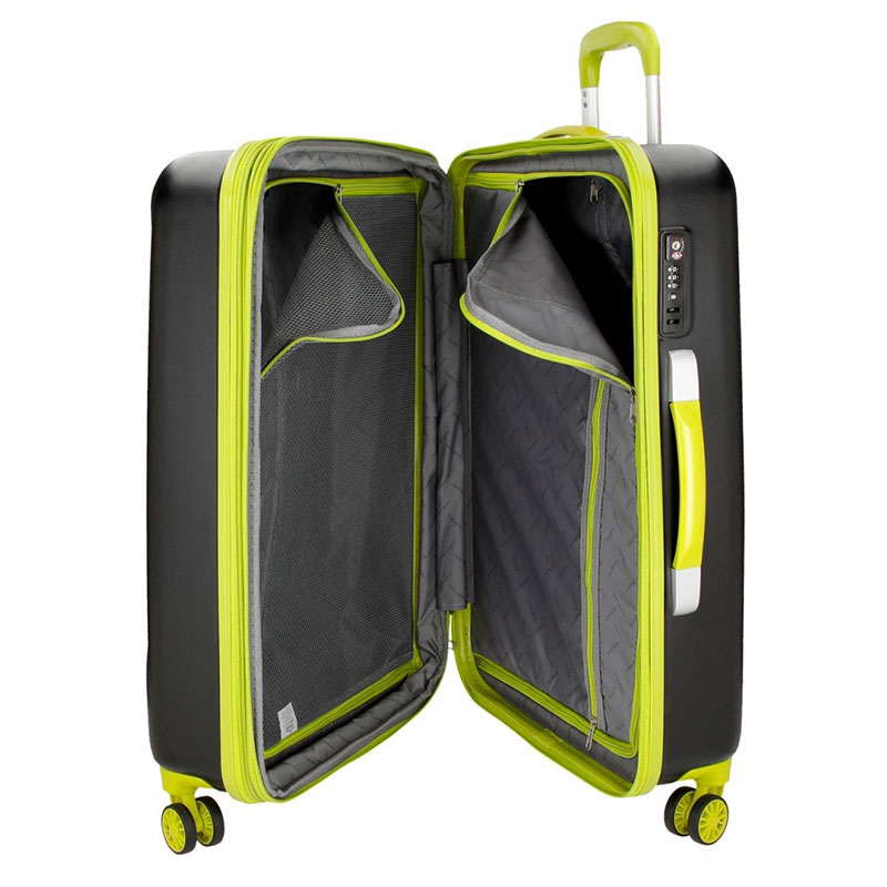 Komplet dva ABS kofera Movom Circus Black 54295 - dodatni pogled