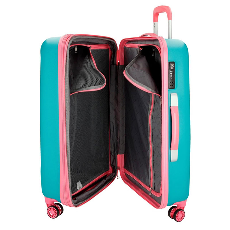 Komplet dva ABS kofera Movom Circus Turquoise 54295 - dodatni pogled