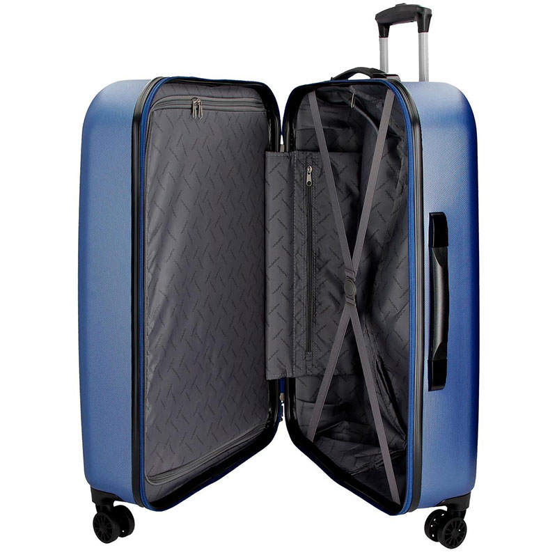 Komplet dva ABS kofera 55/70cm Movom Riga Blue 54395 - dodatni pogled