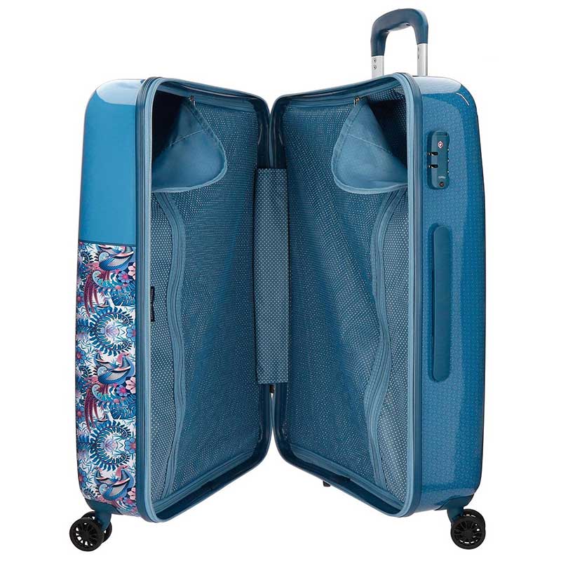 Komplet kofera Catalina Estrada Faisan Blue 55689 - dodatni pogled