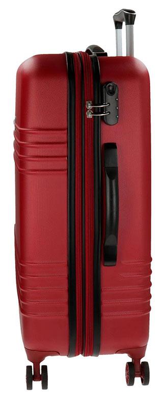 ABS Koferi za putovanja Roll Road India Red 55795 - dodatni pogled