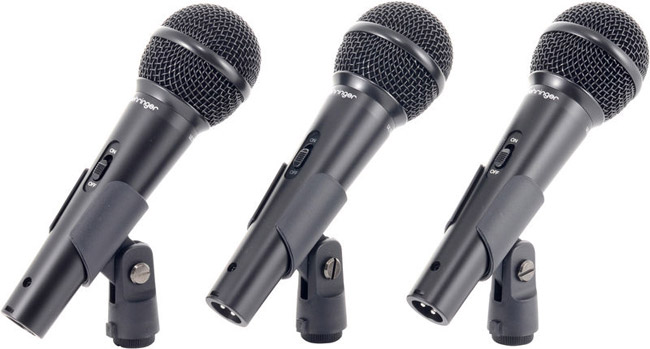 Behringer XM1800S set dinamičkih mikrofona - dodatni pogled