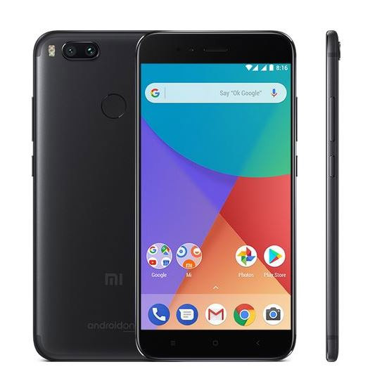 Telefon Xiaomi Mi A1 EU 4/64G Black Android 7.1 5MP+Dual 12MP - dodatni pogled