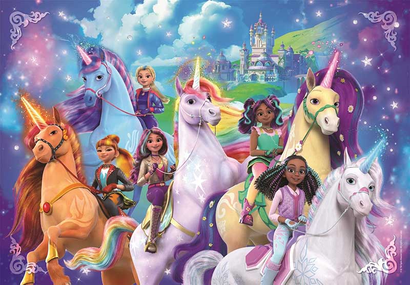 Puzzle slagalica 180 delova Unicorn Academy Clementoni 29802 - dodatni pogled