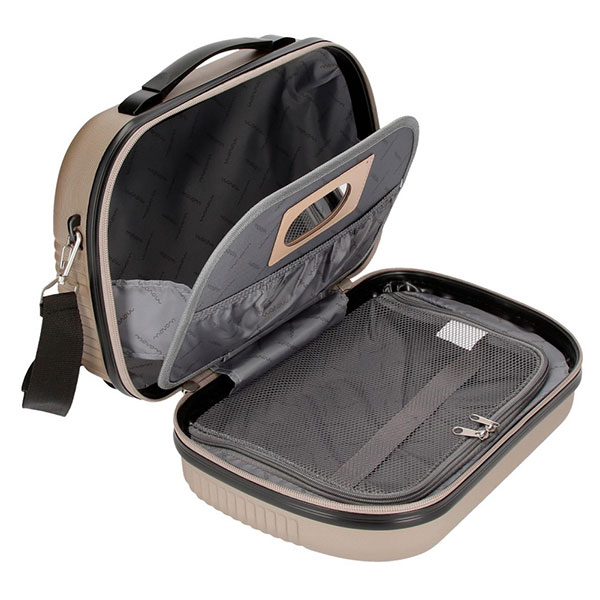 ABS Neseser - Beauty Case Roll Road Dakar Champagne 55939 - dodatni pogled