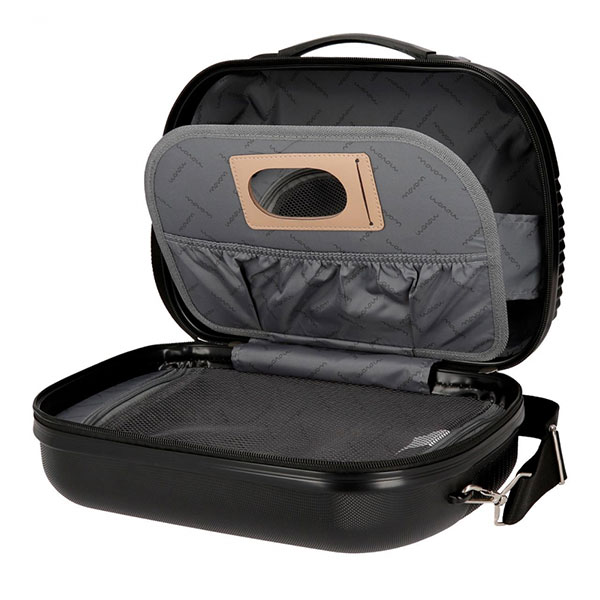 ABS Neseser - Beauty Case Roll Road Dakar Black 55939 - dodatni pogled