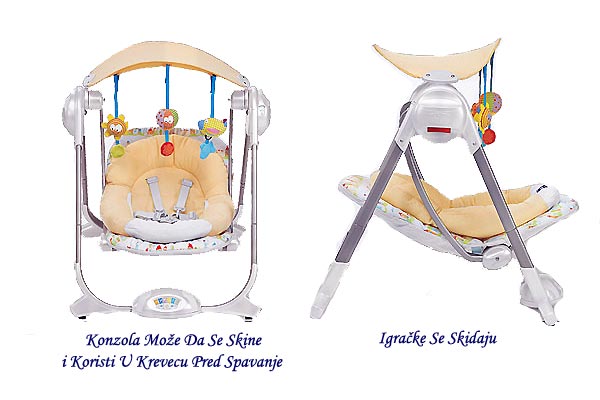 Chicco Stolica Za Ljuljanje Polly Swing 67691.70 - dodatni pogled
