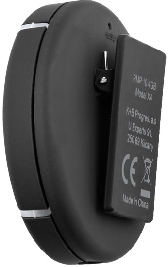 ECG MP3 Player sa slušalicama 4GB PMP 10 Black - dodatni pogled