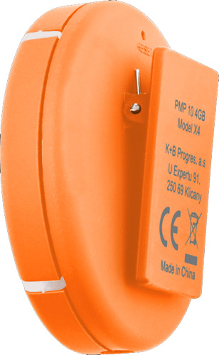 ECG MP3 Player sa slušalicama 4GB PMP 10 Orange - dodatni pogled