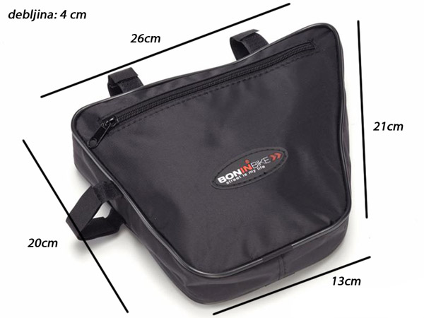 Bonin Torbica za bicikl Za montažu na ram 190137 - dodatni pogled