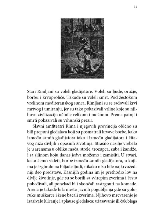 Gladijator, Alan Bejker - dodatni pogled