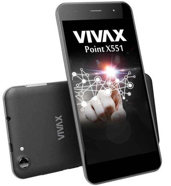 Vivax Mobilni telefon Point X551 Crni - dodatni pogled