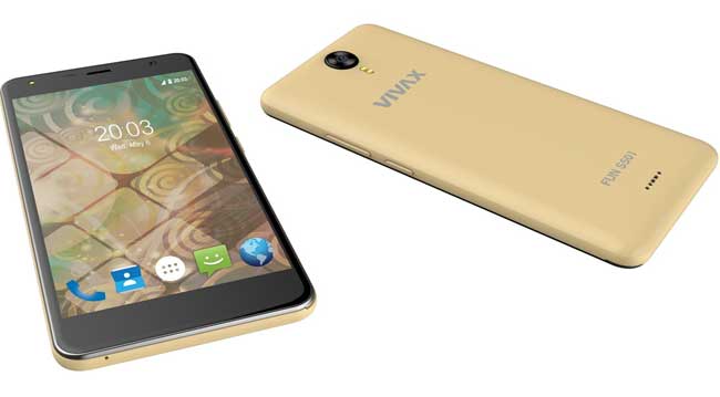 Vivax Mobilni telefon Fun S501 Gold - dodatni pogled