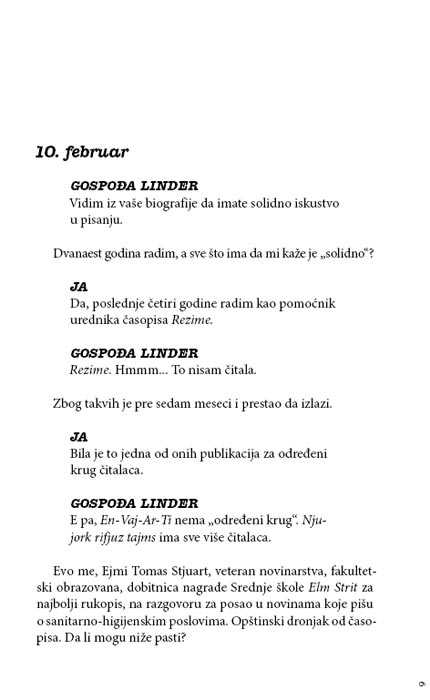 Dnevnik Sluđene Buduće Mame, Lora Vulf - dodatni pogled