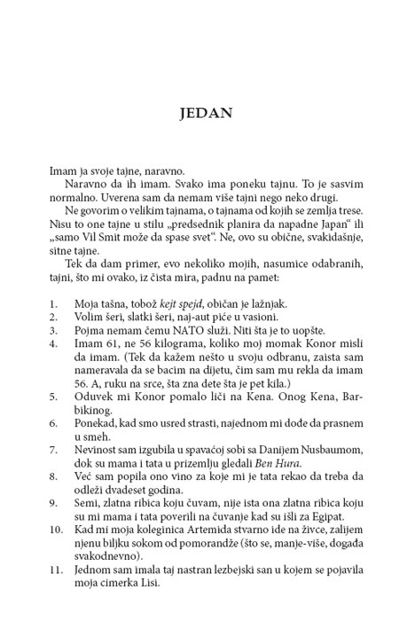 Umeš Li Da Čuvaš Tajnu, Sofi Kinsela - dodatni pogled