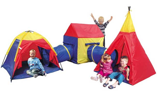 Dečiji šatori sa tunelima 5 delova 8906 - dodatni pogled