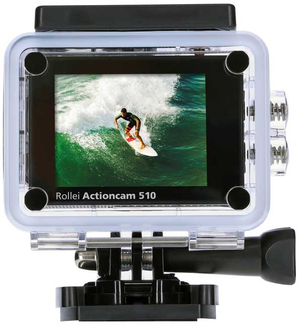 Rollei Akciona kamera sa vodootpornim kućištem Actioncam 510 RO40309 - dodatni pogled