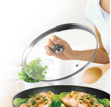 Poklopac stakleni za tiganj Texell 26cm TGL-26 - dodatni pogled