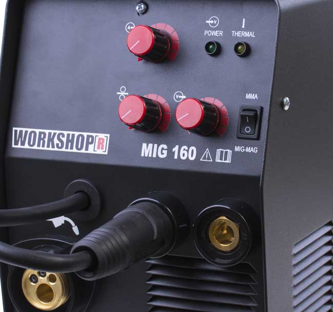 WorkshopR Aparat za MIG zavarivanje MIG 160 - dodatni pogled