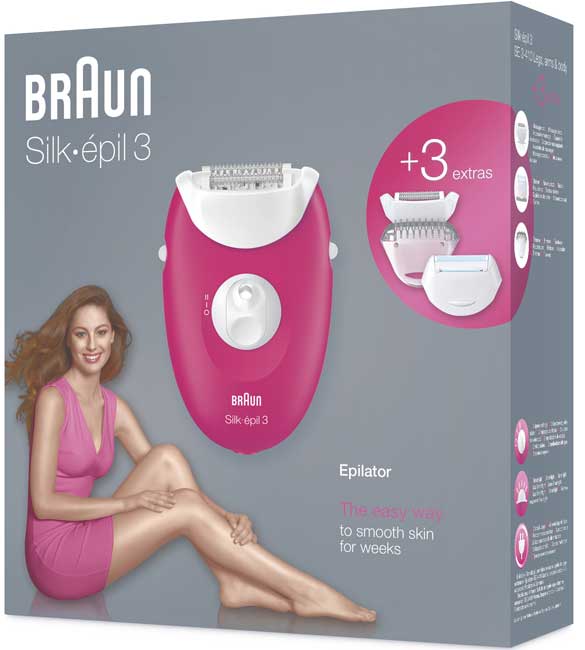 Braun Silk Epil Epilator SE 3410 - dodatni pogled