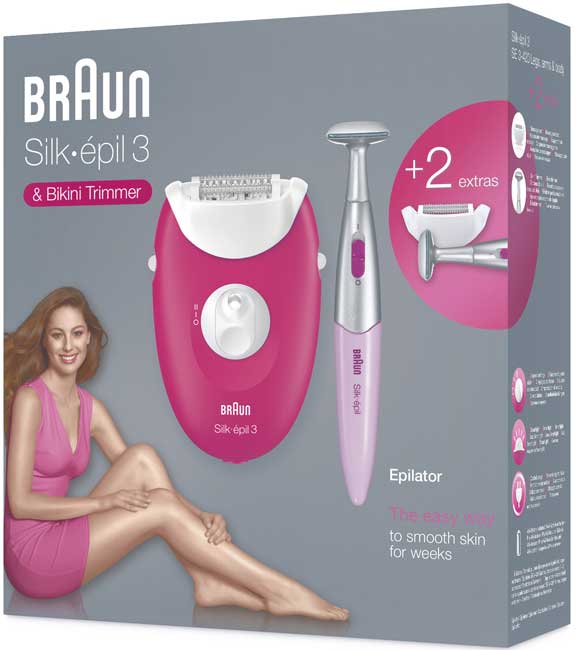 Braun Silk Epil Epilator SE 3420 - dodatni pogled