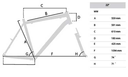 Bicikl Capriolo Monitor FS Man 918440-22 - dodatni pogled