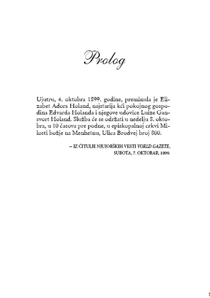 Raskoš, Ana Godbersen - dodatni pogled